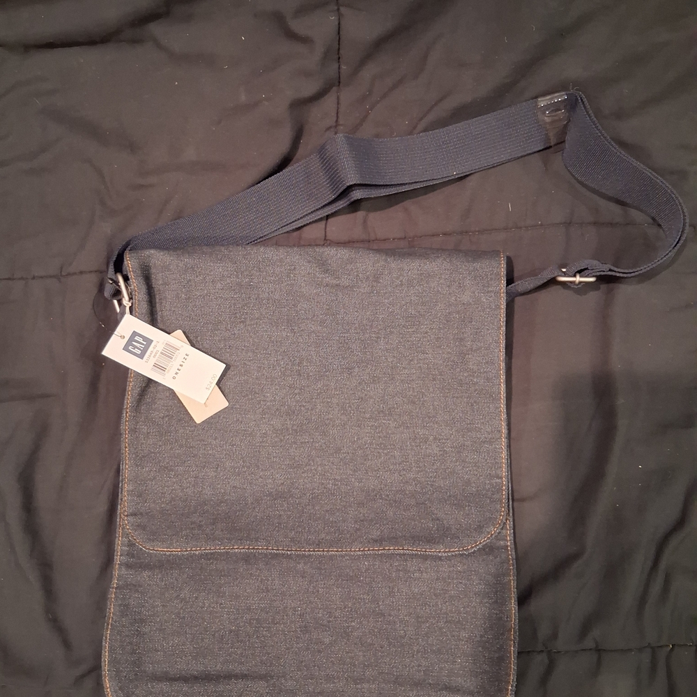 GAP Denim Blue Men's Messenger Bag